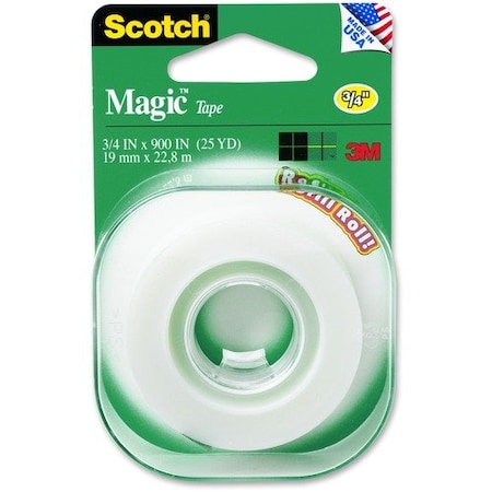 3M Commercial Tape, Magic, 3/4X400, Cl MMM205